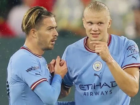 Sự trở lại của Haaland giúp Guardiola bớt nhớ Grealish
