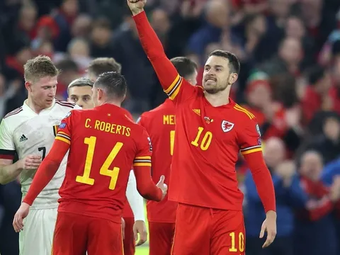 Sút tung lưới Bỉ, xứ Wales nắm lợi thế ở vòng play-off World Cup