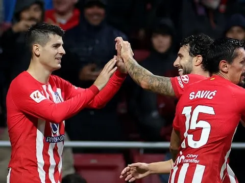 Morata lại nổ súng, Atletico bay cao không kém Real