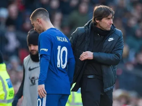 Tại sao Conte không muốn tái ngộ Eden Hazard tại Tottenham?