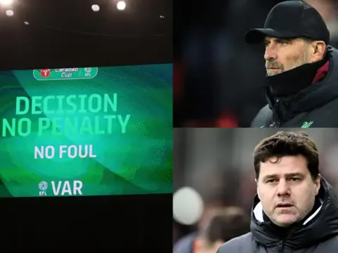 Tại sao VAR không được sử dụng ở bán kết Carabao Cup?