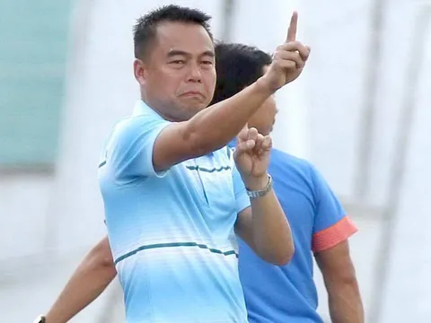 Tân HLV CAHN không được chỉ đạo ở trận tranh vô địch V-League 2023