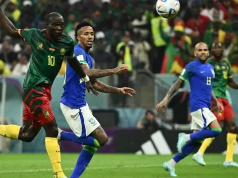 Tạo địa chấn trước Brazil, Cameroon rời giải đầy tiếc nuối