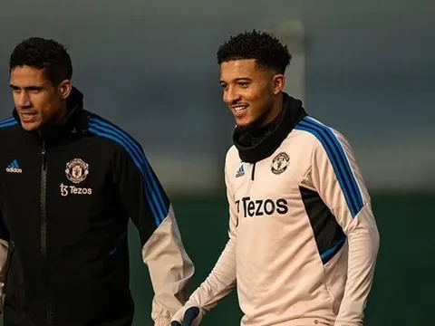 Ten Hag mang tin bùng nổ về Sancho