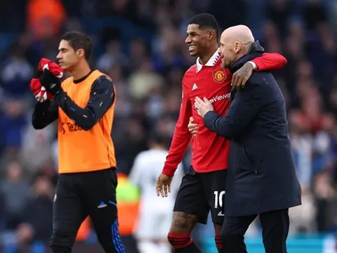 Ten Hag tiết lộ cuộc trò chuyện với Rashford