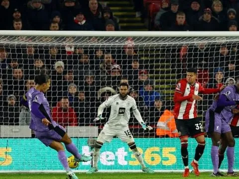 Thắng dễ Sheffield, Liverpool trở lại top 2