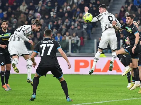 Thắng Lazio, Juventus chạm trán Inter ở bán kết Coppa Italia