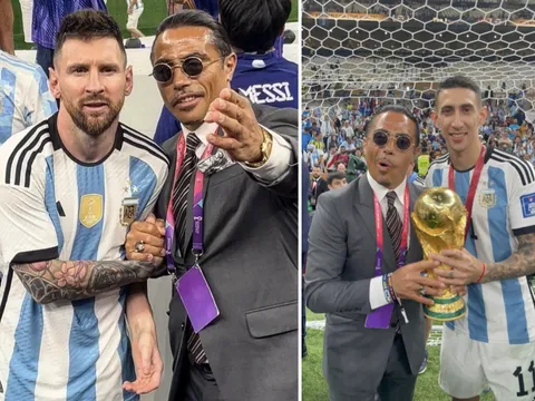 'Thánh rắc muối' nâng cúp vàng cùng Argentina