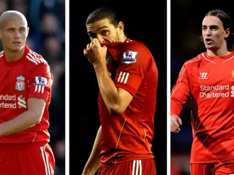 10 chữ ký tệ nhất lịch sử Liverpool: Thảm họa 35 triệu bảng; Balotelli xếp thứ 2