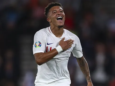 "Thiên thời, địa lợi, nhân hòa" cho Jadon Sancho tại EURO 2024