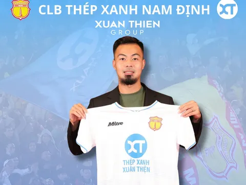 'Thiếu gia' V-League có chữ ký mới sau Tuấn Anh