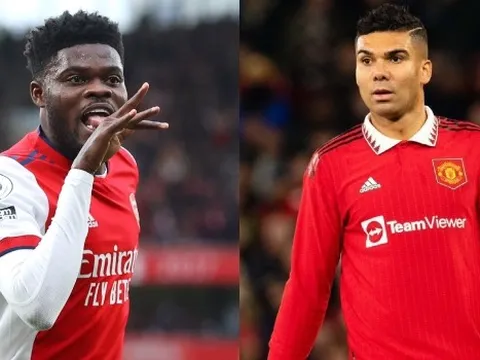 Partey phá vỡ im lặng khi được so sánh với Casemiro