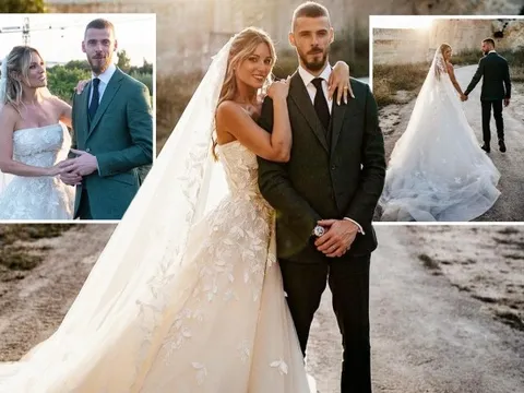 De Gea bảnh bao trong ngày cưới
