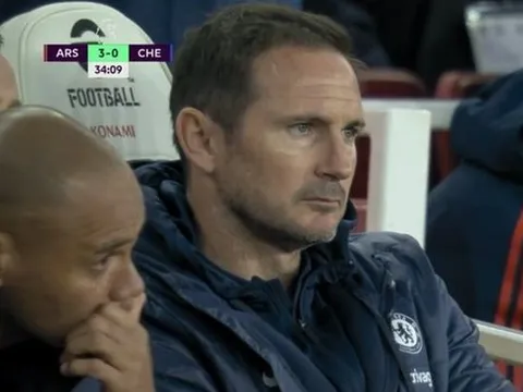 Thua Arsenal, Lampard nhận mưa chỉ trích