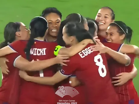 Thua đậm 1-8, Philippines dắt tay Thái Lan về nước sau vòng tứ kết ASIAD