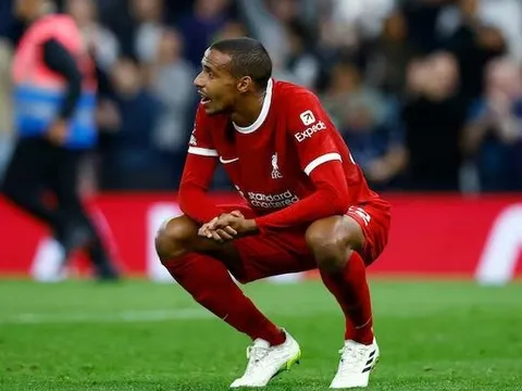 Thua Tottenham, Liverpool và Joel Matip lập cột mốc xấu hổ