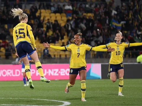 World Cup nữ 2023: Thụy Điển thắng đậm Ý, giành vé vào vòng 1/8