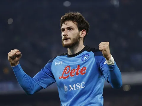 Tiền đạo Napoli tăng giá nhanh nhất châu Âu trong nửa năm qua