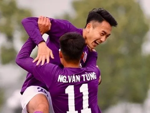 Tiền đạo U23 Việt Nam tỏa sáng trong chiến thắng của U21 Hà Nội