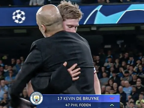 Toàn cảnh hình ảnh dậy sóng giữa Pep và De Bruyne