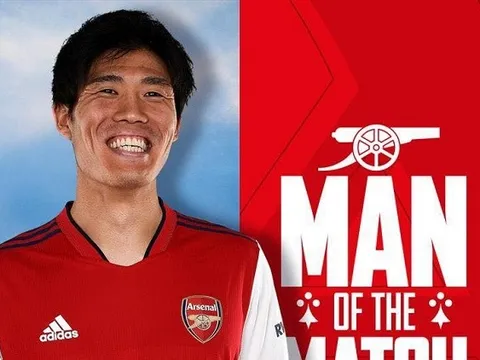 Tomiyasu thể hiện thế nào để được bầu chọn là "Cầu thủ xuất sắc nhất" trận derby London?