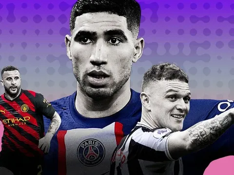Top 5 hậu vệ cánh phải xuất sắc nhất: Bệnh binh Chelsea đá ít vẫn góp mặt