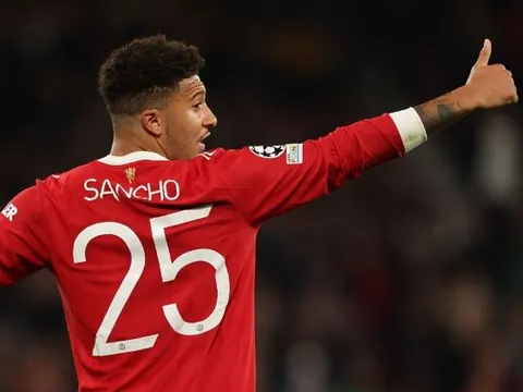 Trận đấu đặc biệt của Jadon Sancho