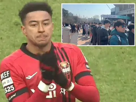 Trận ra mắt sân nhà của Lingard phá kỷ lục bóng đá Hàn Quốc