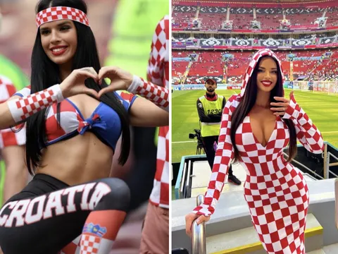 Trang phục khiến 'CĐV nóng bỏng nhất World Cup' bị chỉ trích