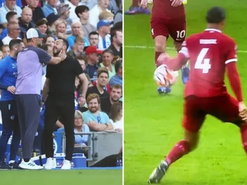 Tranh cãi nổi cộm, Van Dijk khiến đối thủ tức điên