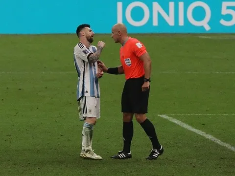 Trọng tài tiết lộ câu nói của Messi sau chung kết World Cup 2022