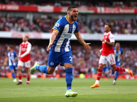 TRỰC TIẾP Arsenal 0-3 Brighton: Thảm họa (KT)