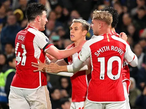 TRỰC TIẾP Chelsea 2-2 Arsenal (Kết thúc): Trossard gỡ hòa