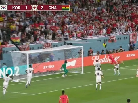 TRỰC TIẾP Hàn Quốc 2-3 Ghana (KT): Son và đồng đội thất bại