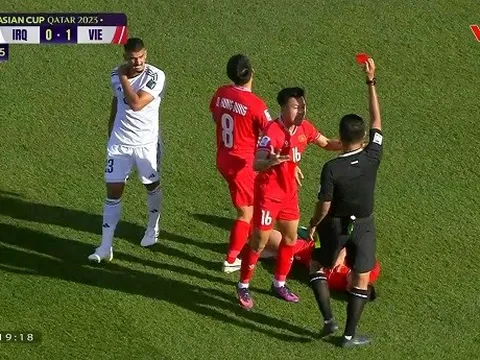 TRỰC TIẾP Iraq 3-2 Việt Nam (KT): Iraq ghi bàn từ penalty