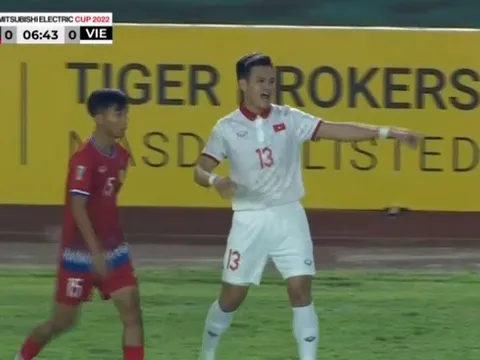 TRỰC TIẾP Lào 0-6 Việt Nam (KT): Mở màn mỹ màn