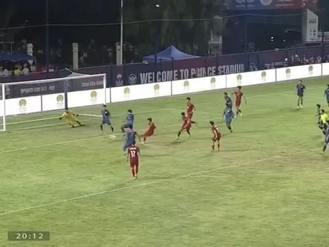 TRỰC TIẾP U22 Việt Nam 1-1 U22 Thái Lan (KT): Bất phân thắng bại