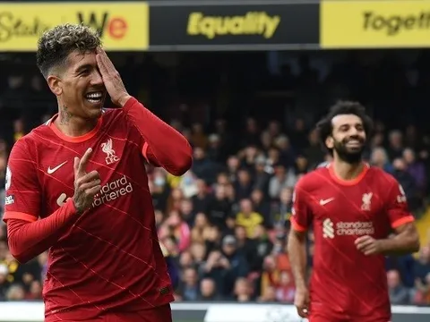 TRỰC TIẾP Watford 0-5 Liverpool (FT): Hat-trick cho Firmino