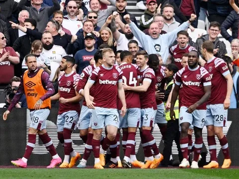 TRỰC TIẾP West Ham 2-2 Arsenal (KT): Saka tội đồ