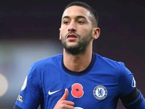 Trước đại chiến Arsenal, Lampard chốt hạ khả năng ra sân của Ziyech