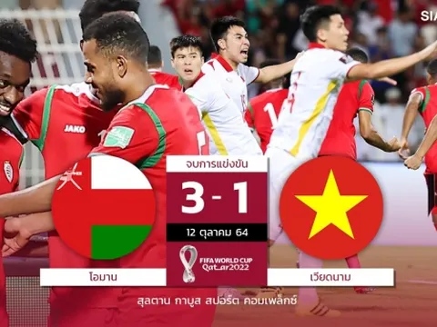 Truyền thông Thái Lan: ĐT Việt Nam vẫn tay trắng sau 4 vòng đấu