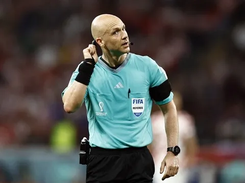 Lý do trọng tài Anthony Taylor không thể bắt trận chung kết World Cup