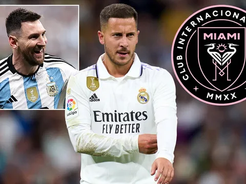 Từ chối Inter Miami, Hazard đối đầu Messi ở MLS?