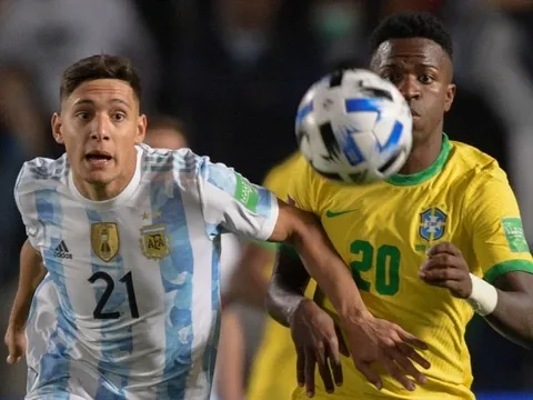 Tuyển Argentina và Brazil thiết lập cột mốc đáng quên