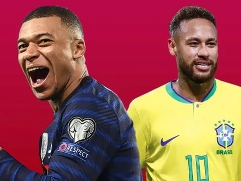Tuyển Brazil là ứng viên số 1 vô địch World Cup 2022