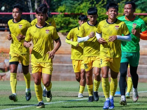 Tuyển Lào tập huấn ở Thái Lan để đấu Việt Nam