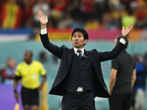 Tuyển Nhật Bản gia hạn hợp đồng với HLV Moriyasu