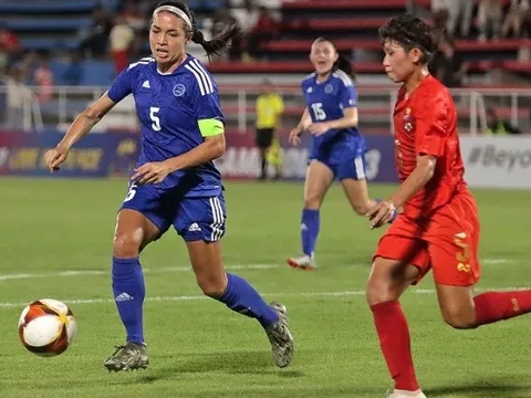 Tuyển nữ Myanmar tạo cú sốc trước Philippines