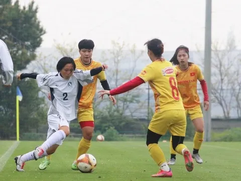 Tuyển nữ Việt Nam thắng trận giao hữu đầu tiên tại Nhật