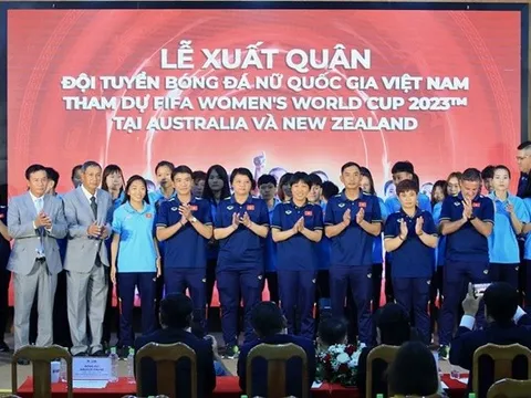 Tuyển nữ Việt Nam xuất quân dự World Cup